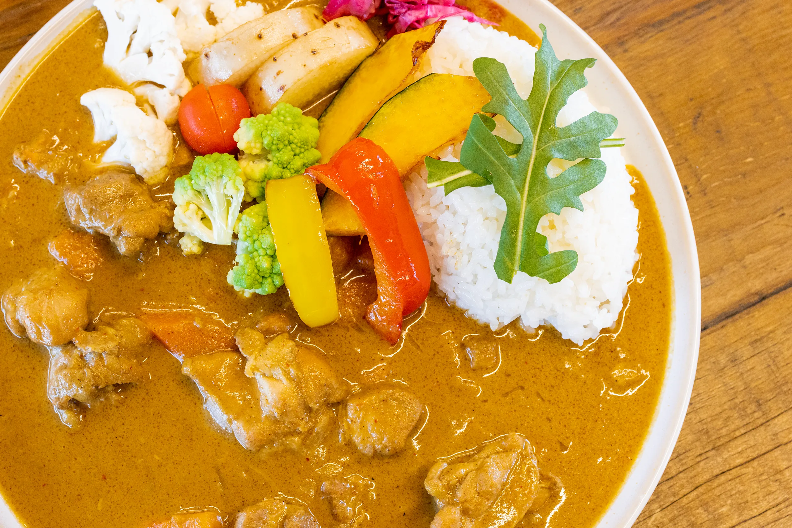 Laspark Resortのカレー