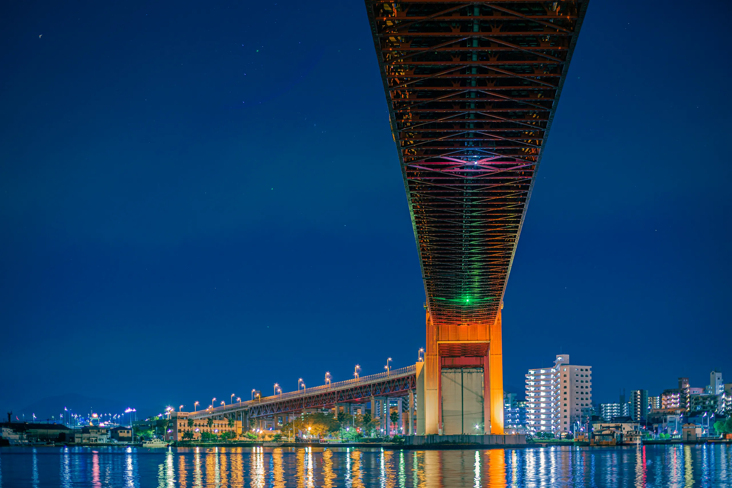若戸大橋の夜景